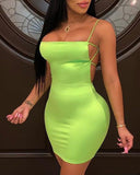 Neon Color Women Dress