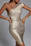 Foiling color Women Dress