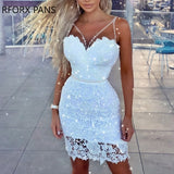 Cutout Lace Women Dress