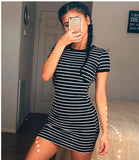 Zebra Style Women Dress