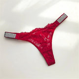 Rhinestone Women Underwear