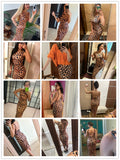 Fashion Leopard Women Dress