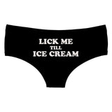 Hot I WANT YOU Print Women Underwear - armazonee Store