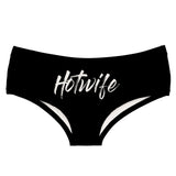 Letter Black Print cute Women Underwear - armazonee Store