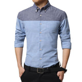 Long Sleeve Cotton Men Shirt