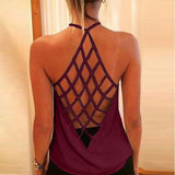 Open Back Women Blouse