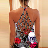 Open Back Women Blouse