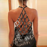 Open Back Women Blouse